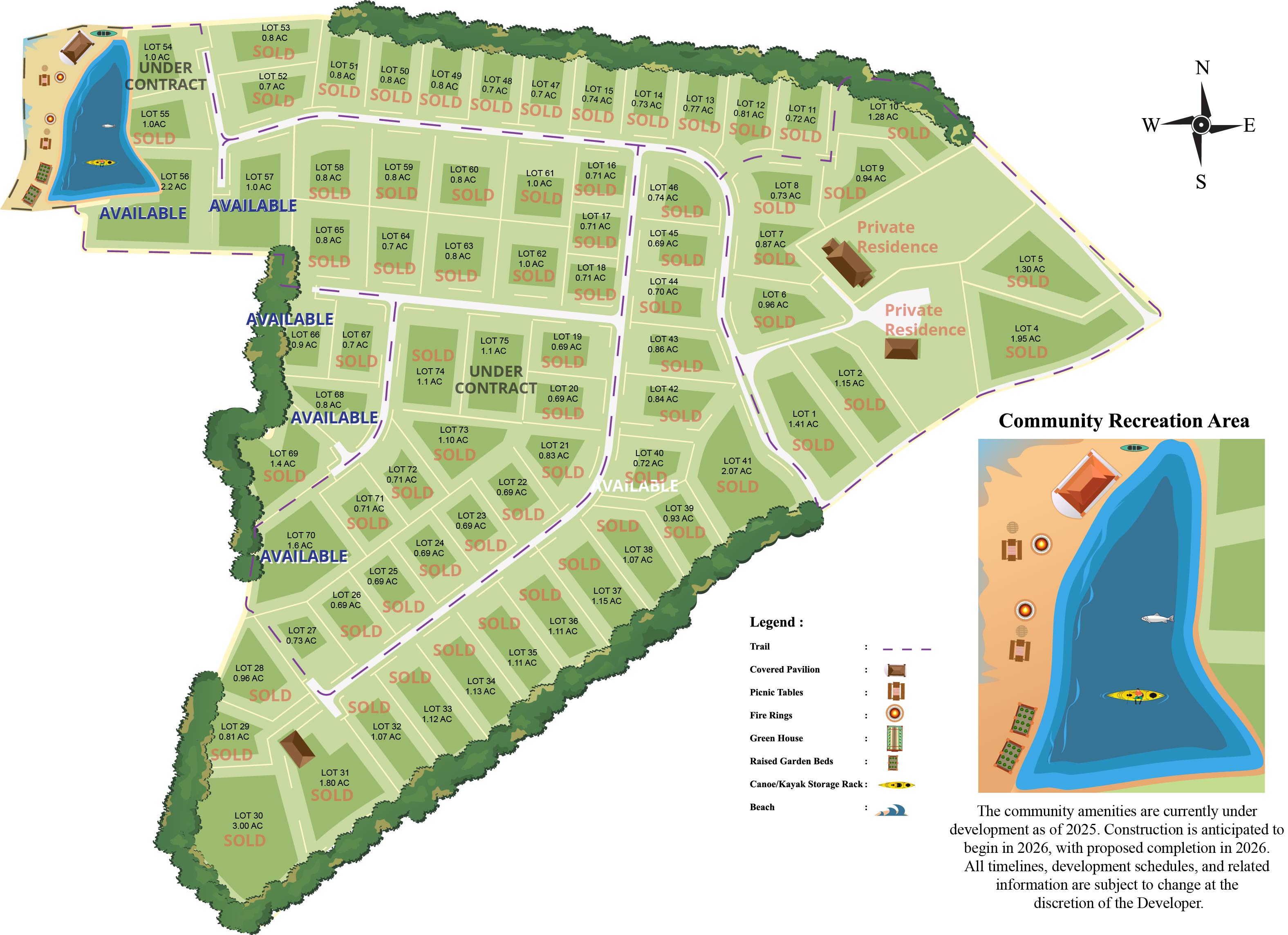 Plan of The Farm Mills River